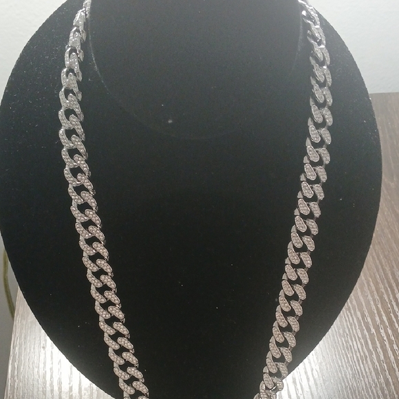 Silver Chain Necklace 20 Inch - Picture 5 of 6